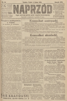 Naprzód : organ centralny polskiej partyi socyalno-demokratycznej. 1916, nr 38