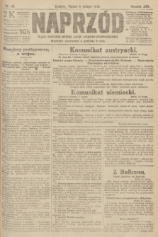 Naprzód : organ centralny polskiej partyi socyalno-demokratycznej. 1916, nr 45