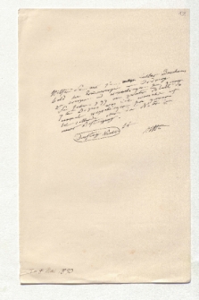 Brief von Alexander von Humboldt an Johann Carl Eduard Buschmann