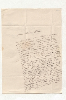 Brief von Alexander von Humboldt an Johann Carl Eduard Buschmann