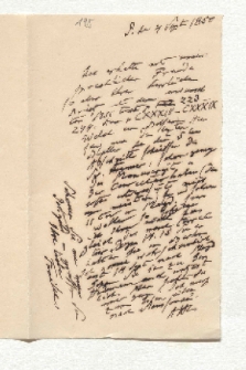 Brief von Alexander von Humboldt an Johann Carl Eduard Buschmann