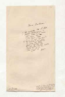 Brief von Alexander von Humboldt an Johann Carl Eduard Buschmann