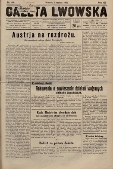 Gazeta Lwowska. 1932, nr 49