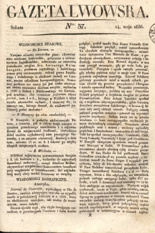 Gazeta Lwowska. 1836, nr 57