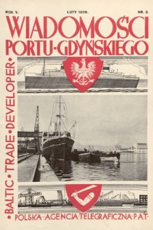 Wiadomości Portu Gdyńskiego. 1935, nr 2
