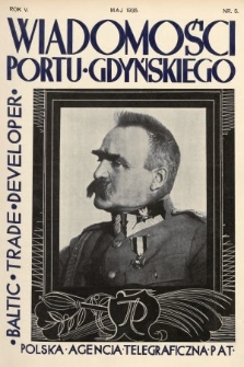 Wiadomości Portu Gdyńskiego. 1935, nr 5