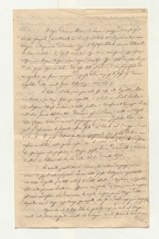 Brief von Amadeo Ronchini an Alexander von Humboldt