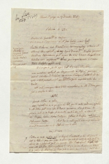 Brief von Charles A. Walckenaer an Alexander von Humboldt