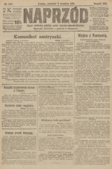 Naprzód : organ centralny polskiej partyi socyalno-demokratycznej. 1916, nr 244