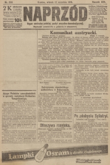 Naprzód : organ centralny polskiej partyi socyalno-demokratycznej. 1916, nr 253