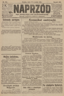 Naprzód : organ centralny polskiej partyi socyalno-demokratycznej. 1916, nr 254