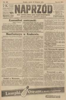 Naprzód : organ centralny polskiej partyi socyalno-demokratycznej. 1916, nr 312