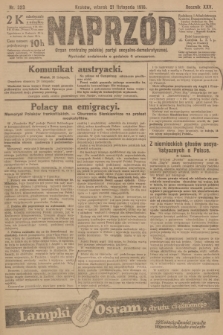 Naprzód : organ centralny polskiej partyi socyalno-demokratycznej. 1916, nr 323