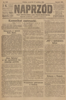 Naprzód : organ centralny polskiej partyi socyalno-demokratycznej. 1916, nr 349