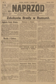 Naprzód : organ centralny polskiej partyi socyalno-demokratycznej. 1917, nr 6