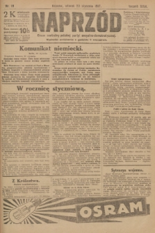 Naprzód : organ centralny polskiej partyi socyalno-demokratycznej. 1917, nr 19