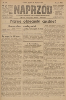 Naprzód : organ centralny polskiej partyi socyalno-demokratycznej. 1917, nr 22