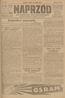 Naprzód : organ centralny polskiej partyi socyalno-demokratycznej. 1917, nr 29