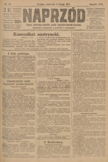 Naprzód : organ centralny polskiej partyi socyalno-demokratycznej. 1917, nr 33