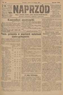 Naprzód : organ centralny polskiej partyi socyalno-demokratycznej. 1917, nr 44