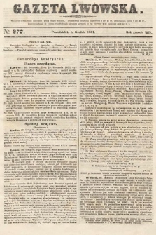 Gazeta Lwowska. 1851, nr 277