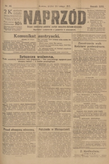 Naprzód : organ centralny polskiej partyi socyalno-demokratycznej. 1917, nr 46