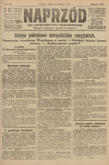 Naprzód : organ centralny polskiej partyi socyalno-demokratycznej. 1917, nr 80