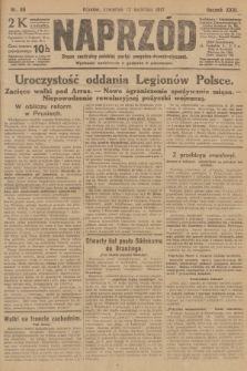 Naprzód : organ centralny polskiej partyi socyalno-demokratycznej. 1917, nr 86