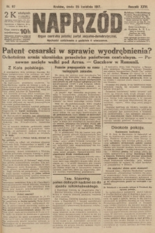 Naprzód : organ centralny polskiej partyi socyalno-demokratycznej. 1917, nr 97