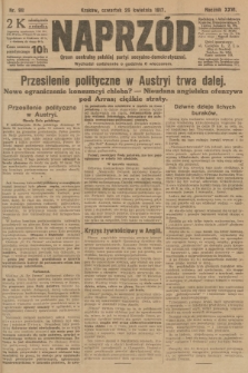 Naprzód : organ centralny polskiej partyi socyalno-demokratycznej. 1917, nr 98