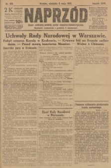 Naprzód : organ centralny polskiej partyi socyalno-demokratycznej. 1917, nr 106