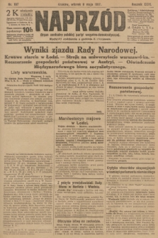 Naprzód : organ centralny polskiej partyi socyalno-demokratycznej. 1917, nr 107