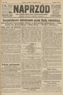 Naprzód : organ centralny polskiej partyi socyalno-demokratycznej. 1917, nr 125