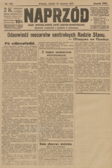 Naprzód : organ centralny polskiej partyi socyalno-demokratycznej. 1917, nr 133