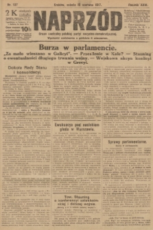 Naprzód : organ centralny polskiej partyi socyalno-demokratycznej. 1917, nr 137