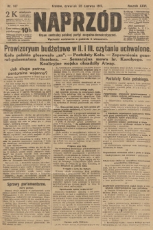 Naprzód : organ centralny polskiej partyi socyalno-demokratycznej. 1917, nr 147