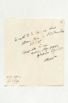 Brief von Alexander von Humboldt an Johann Carl Eduard Buschmann