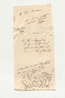 Brief von Alexander von Humboldt an Johann Carl Eduard Buschmann