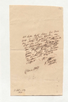 Brief von Alexander von Humboldt an Johann Carl Eduard Buschmann