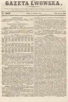 Gazeta Lwowska. 1851, nr 282
