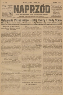 Naprzód : organ centralny polskiej partyi socyalno-demokratycznej. 1917, nr 153