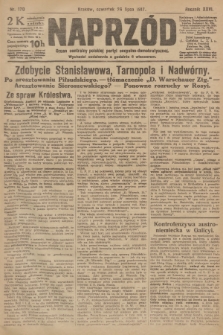 Naprzód : organ centralny polskiej partyi socyalno-demokratycznej. 1917, nr 170