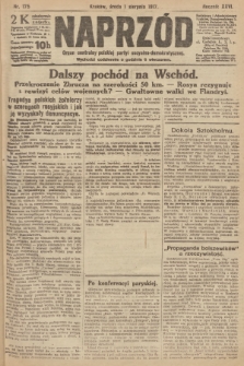 Naprzód : organ centralny polskiej partyi socyalno-demokratycznej. 1917, nr 175