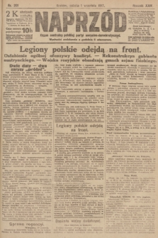 Naprzód : organ centralny polskiej partyi socyalno-demokratycznej. 1917, nr 201