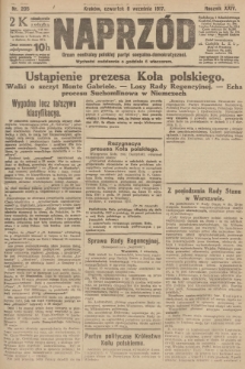 Naprzód : organ centralny polskiej partyi socyalno-demokratycznej. 1917, nr 205