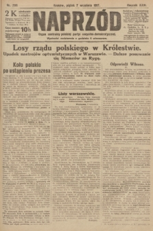 Naprzód : organ centralny polskiej partyi socyalno-demokratycznej. 1917, nr 206