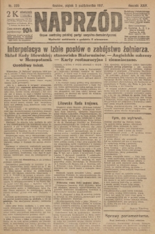 Naprzód : organ centralny polskiej partyi socyalno-demokratycznej. 1917, nr 229