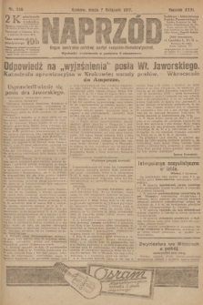Naprzód : organ centralny polskiej partyi socyalno-demokratycznej. 1917, nr 256