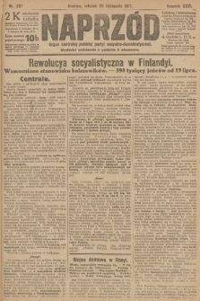 Naprzód : organ centralny polskiej partyi socyalno-demokratycznej. 1917, nr 267