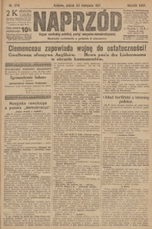 Naprzód : organ centralny polskiej partyi socyalno-demokratycznej. 1917, nr 270